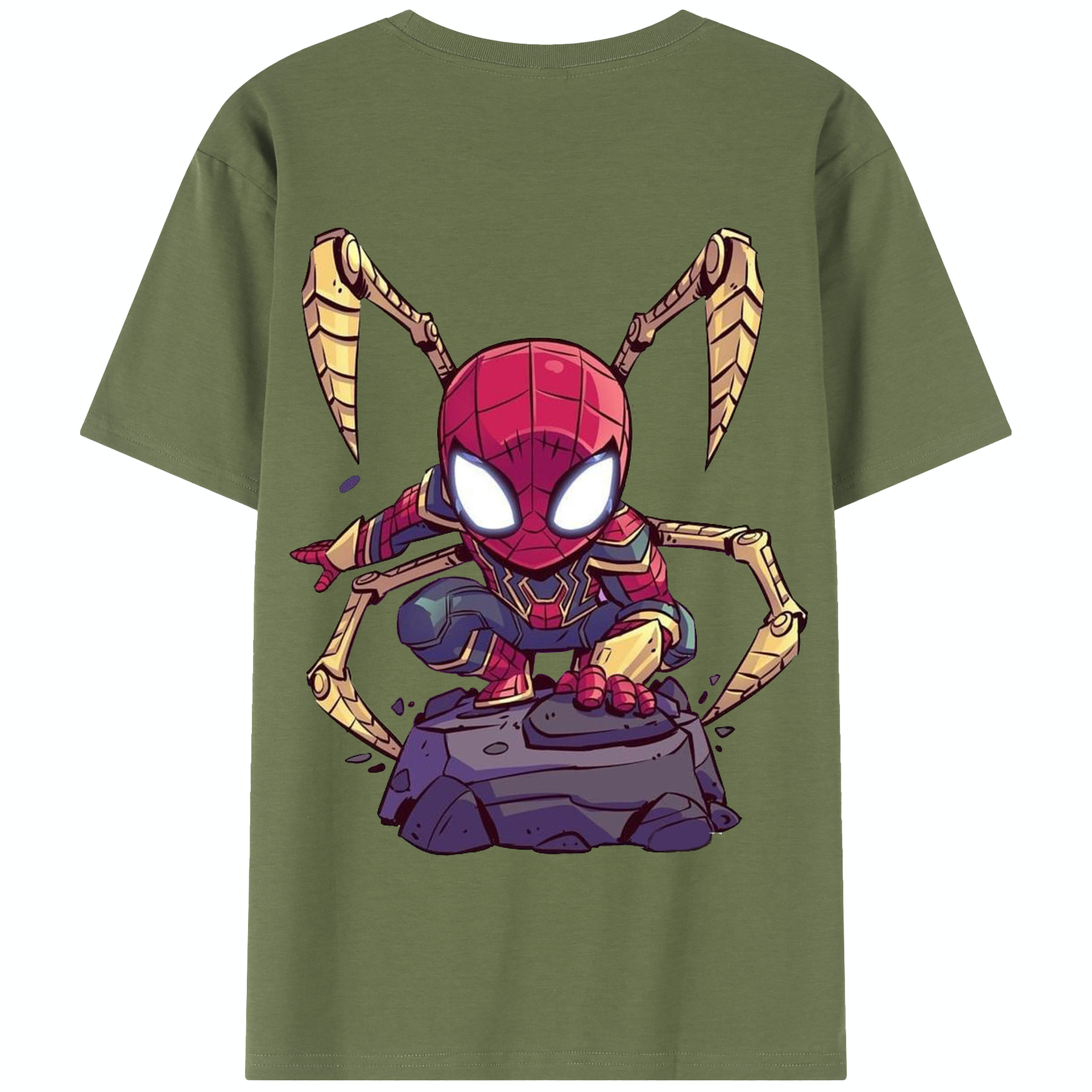 （画像用） アベンジャーズ The Avengers 綿100％半袖Tシャツ（背面プリント）